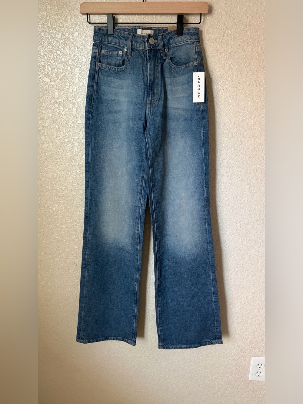 PacSun madison high rise wide leg girlfriend jeans
